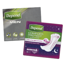 Depend maandverband of guards for men